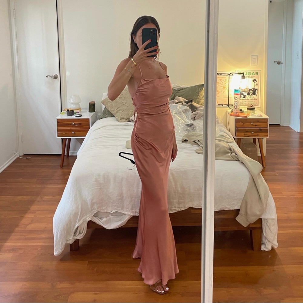 Shona Joy La Lune Lace maxi dress